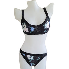 Retro Print Bikini Swimsuit
