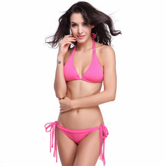 Popular Long Halters Fully Lined Removable Push Up Padding