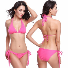 Popular Long Halters Fully Lined Removable Push Up Padding
