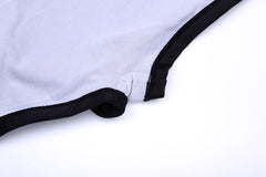 Black Swimming Suits One Piece Modest Swimwear